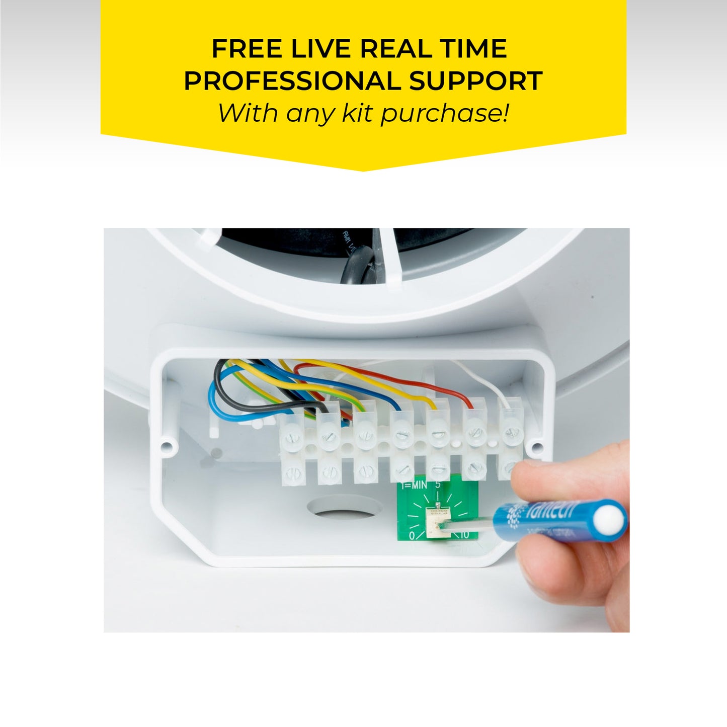 Fantech RN 4 EC-4 – Homes & Commercial Buildings - High Suction & High Flow