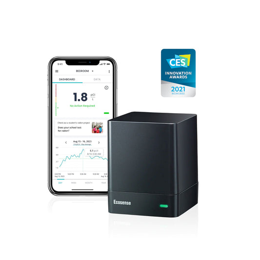 EcoQube - Award Winning Intelligent Continuous Radon Gas Monitor